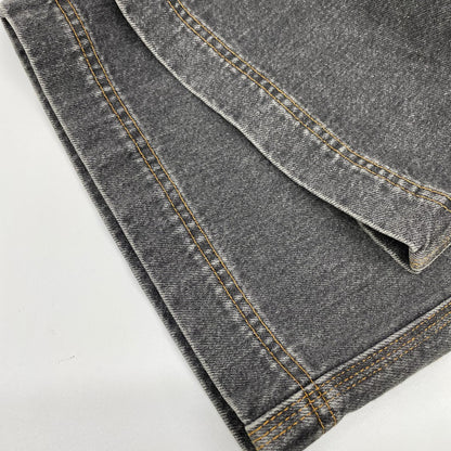 RICE NINE TEN Black Three Quarter Painter Jeans Pants Size 2