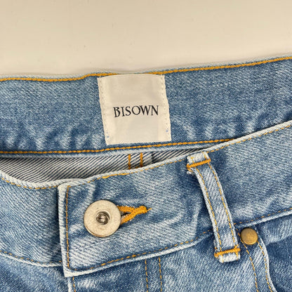BISOWN 24SS Paint Design Straight Jeans Blue Size 3