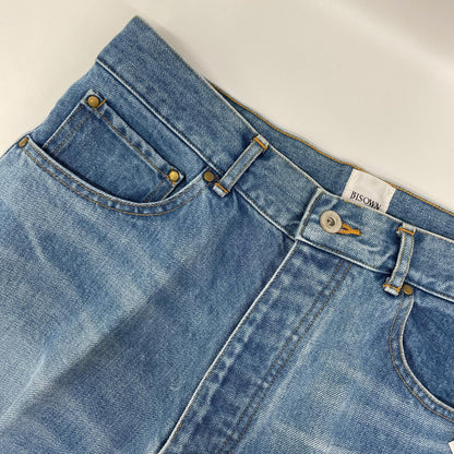 BISOWN 24SS Paint Design Straight Jeans Blue Size 3