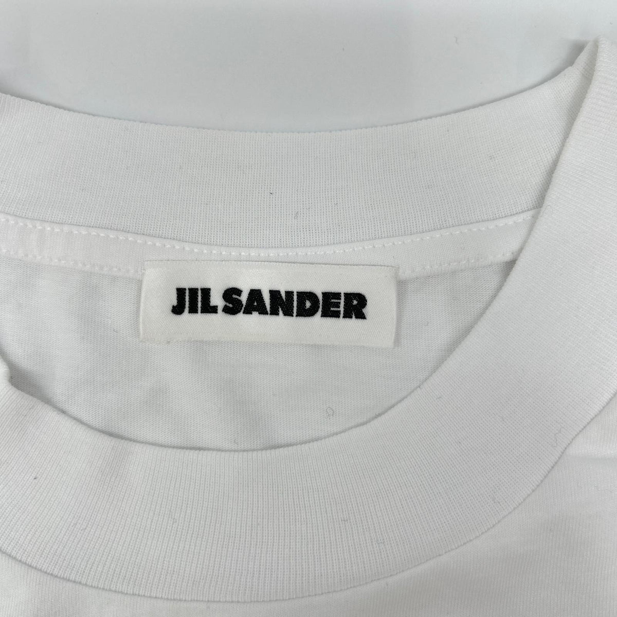 JILSANDER White Cotton Crewneck T-Shirt