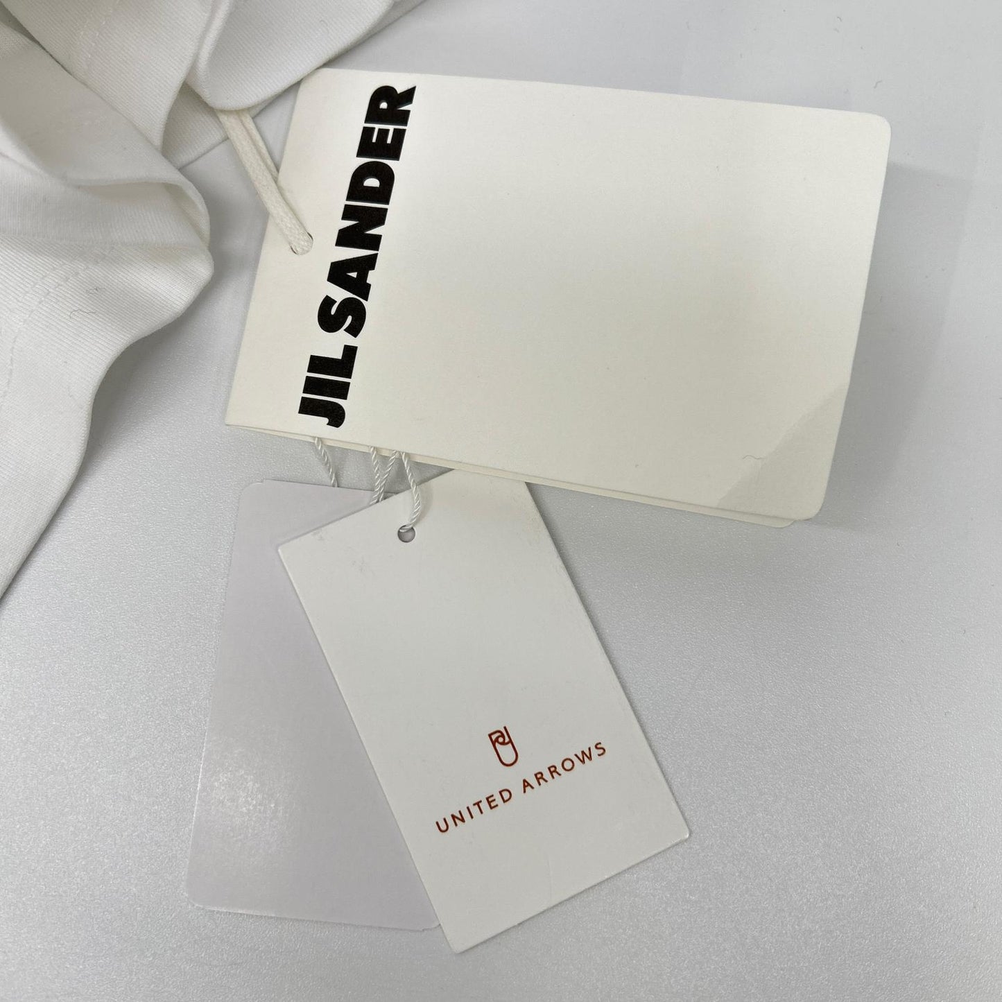 JILSANDER White Cotton Crewneck T-Shirt