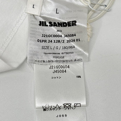 JILSANDER White Cotton Crewneck T-Shirt