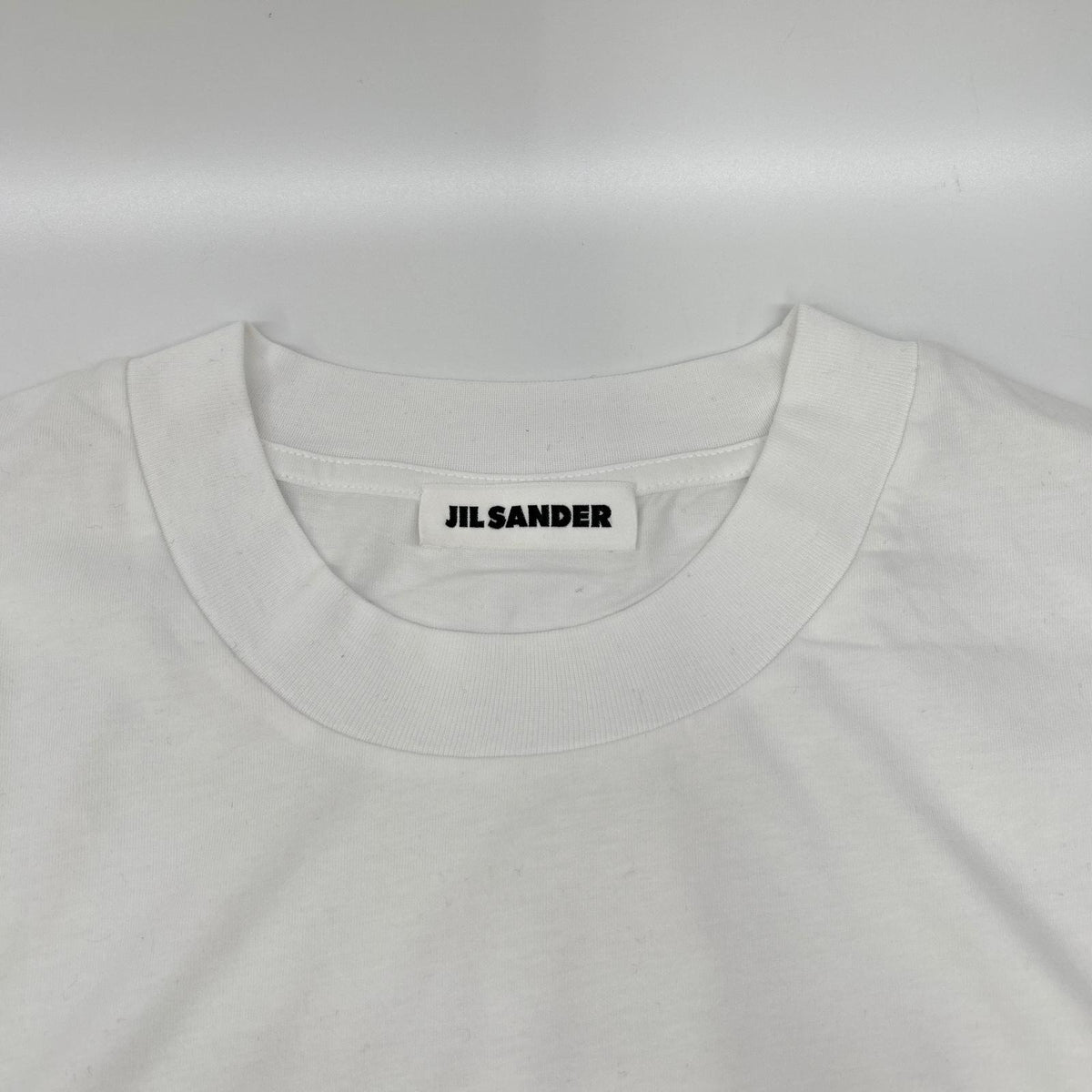 JILSANDER White Cotton Crewneck T-Shirt
