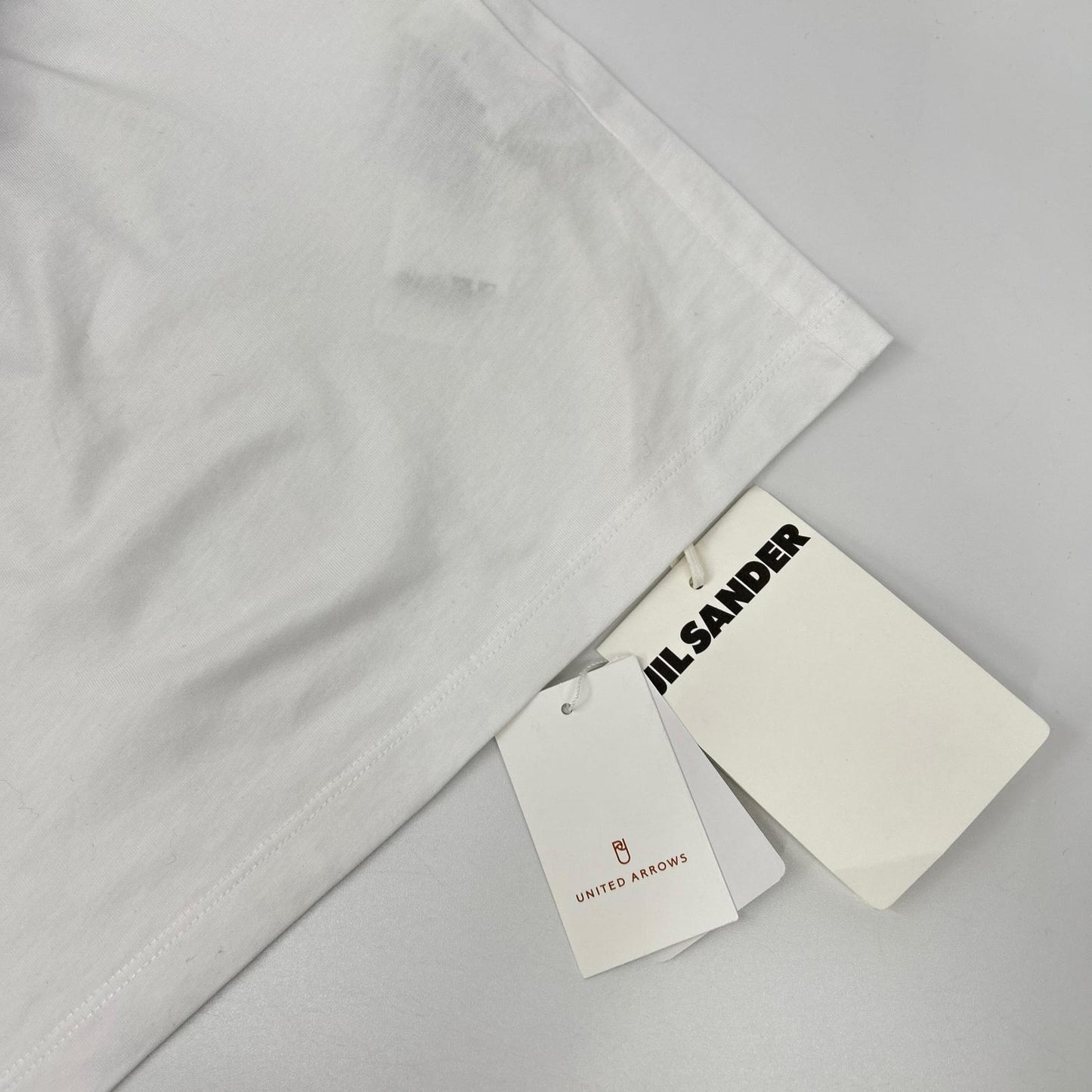 JILSANDER White Cotton Crewneck T-Shirt