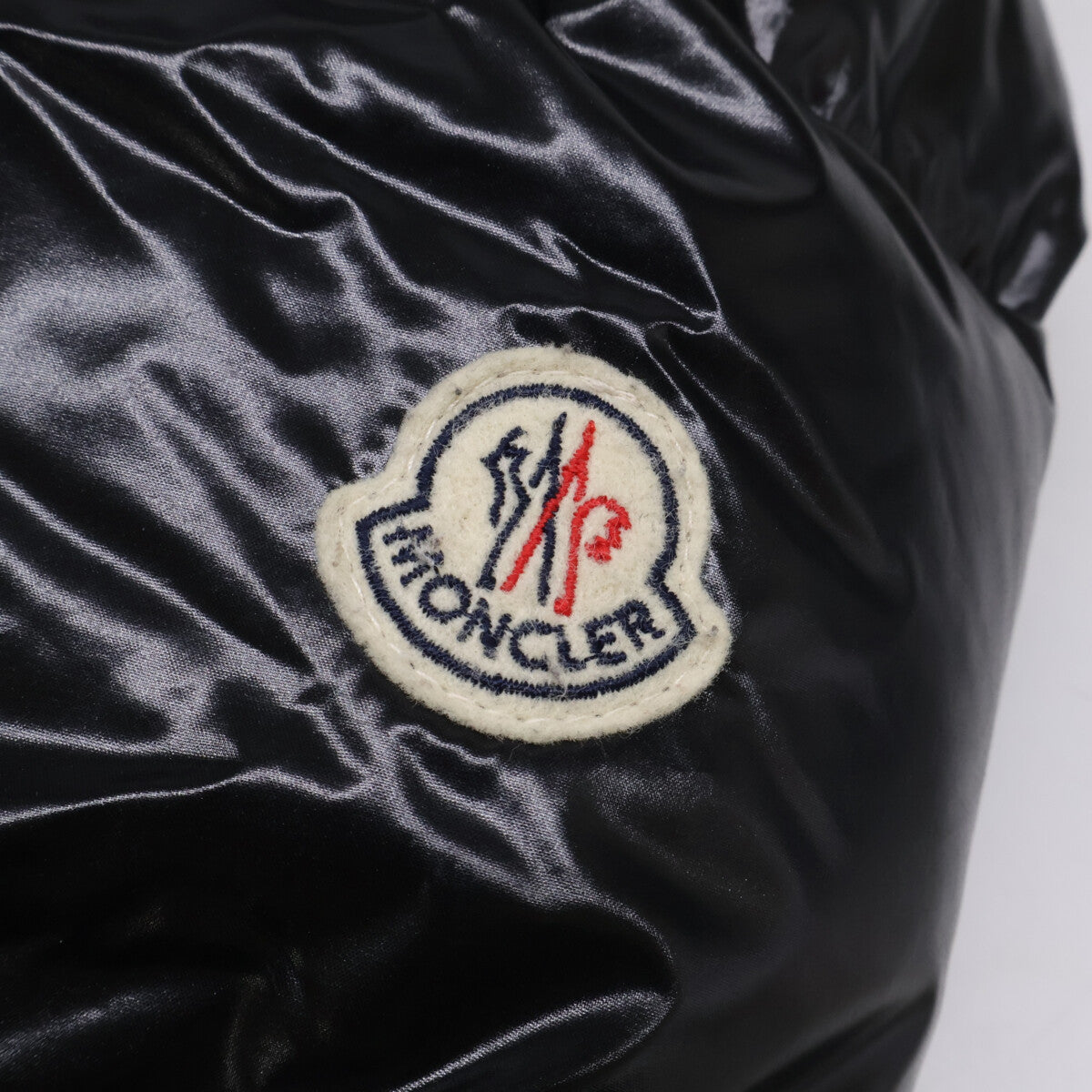 MONCLER BULGARIE Inner Boa Hooded Nylon Jacket Black Size 3