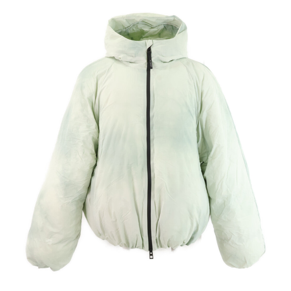 LOEWE x ON Puffer Nylon Hooded Down Light Green Size M
