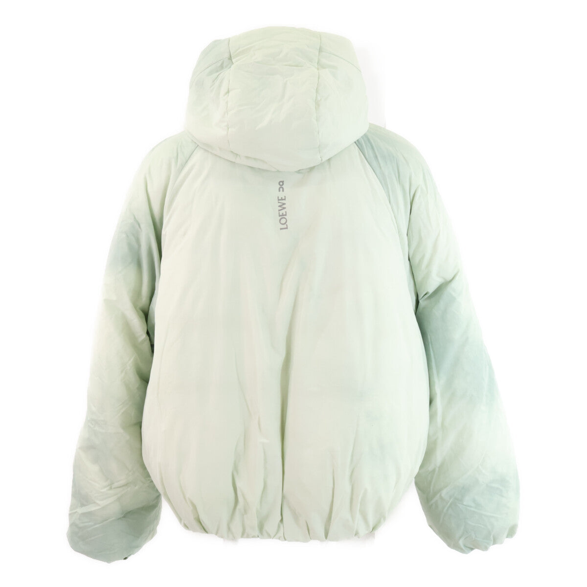 LOEWE x ON Puffer Nylon Hooded Down Light Green Size M