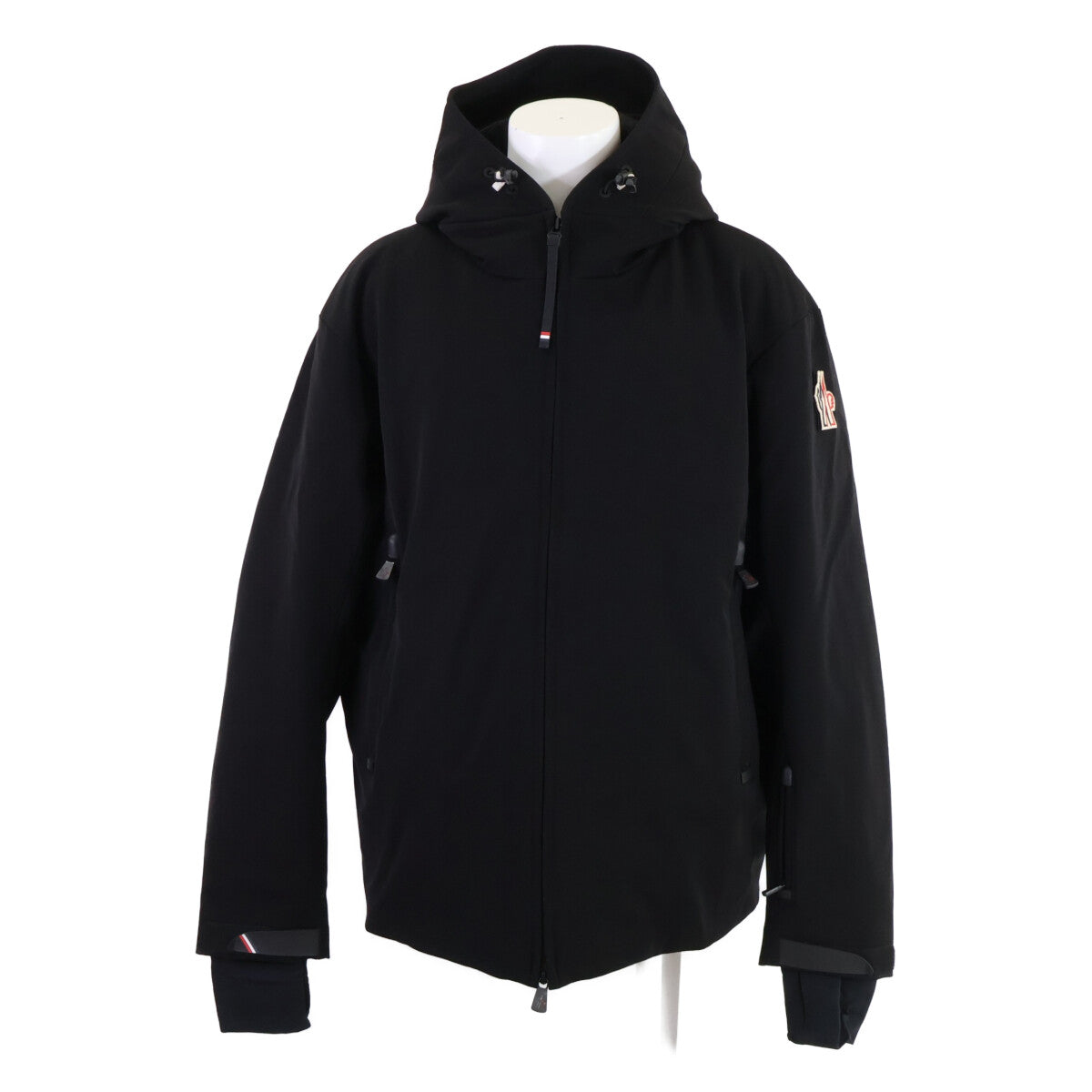 MONCLER Grenoble Praz Stretch Twill Down Jacket Size 7