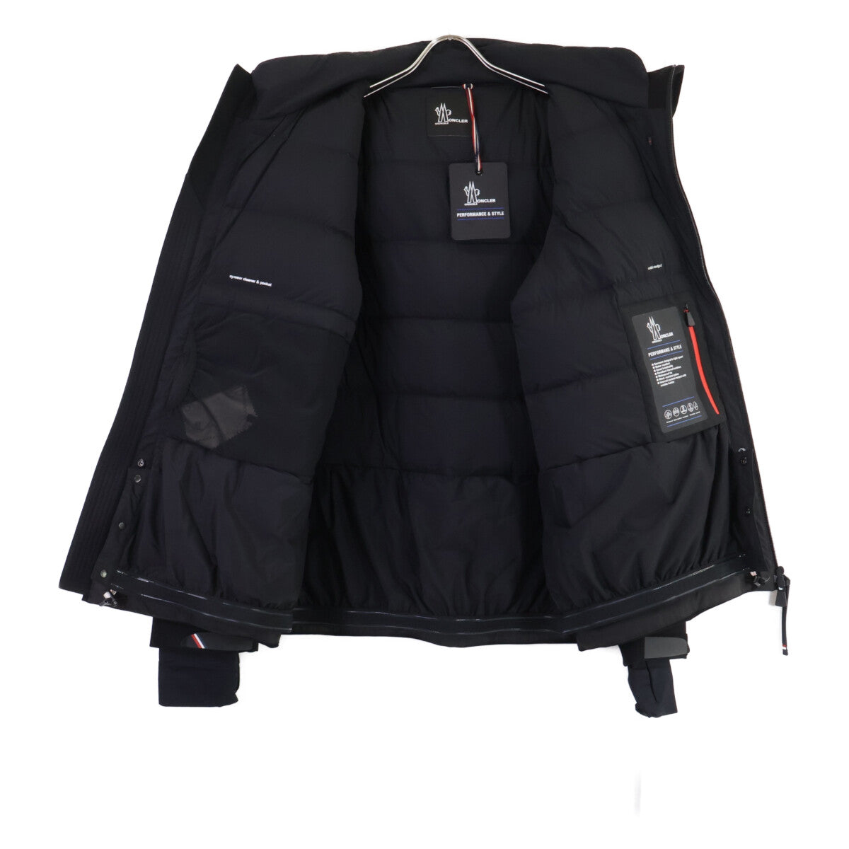 MONCLER Grenoble Praz Stretch Twill Down Jacket Size 7