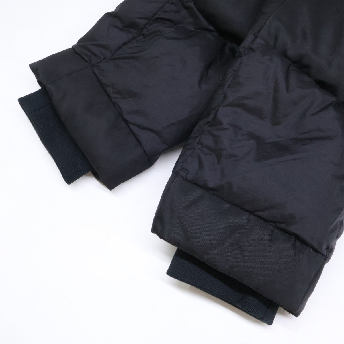 Moncler MEIDOB Eco-Fur Hooded Down Jacket Black Size 3