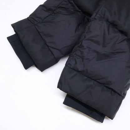 Moncler MEIDOB Eco-Fur Hooded Down Jacket Black Size 3