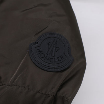 MONCLER Montclar Khaki Hooded Down Coat Size 1