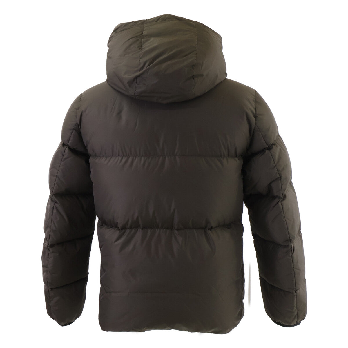 MONCLER Montclar Khaki Hooded Down Coat Size 1
