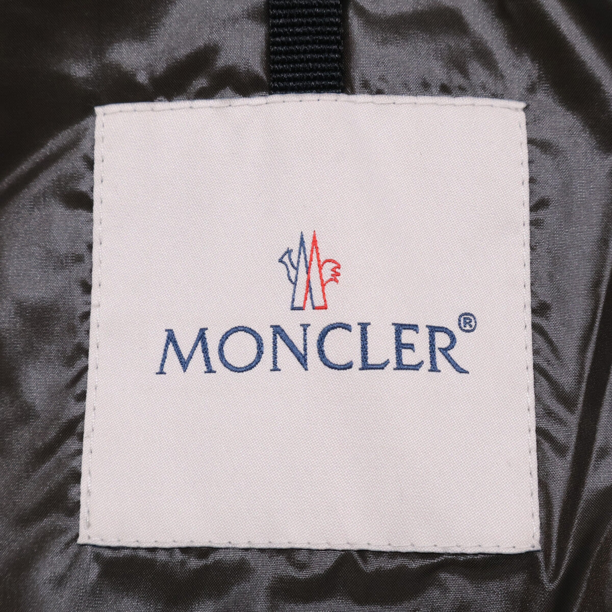 MONCLER Montclar Khaki Hooded Down Coat Size 1