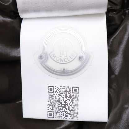 MONCLER Montclar Khaki Hooded Down Coat Size 1