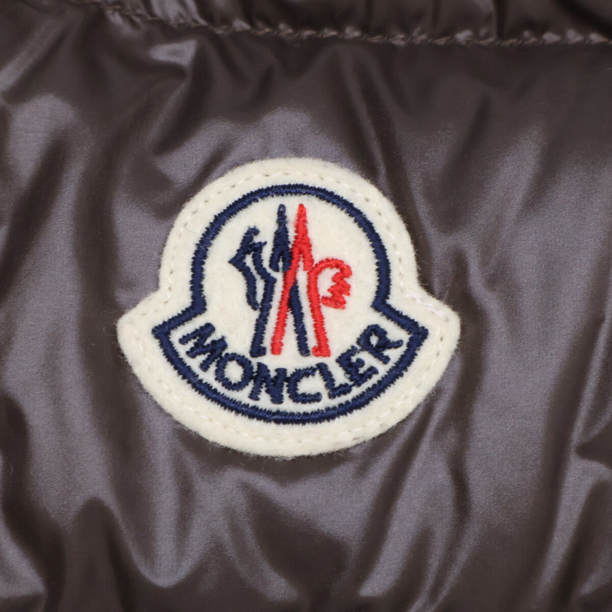 MONCLER 24' Barant Hooded Down Vest Brown Size 3