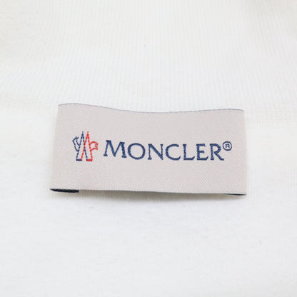 MONCLER Hooded Down Jacket White Size S