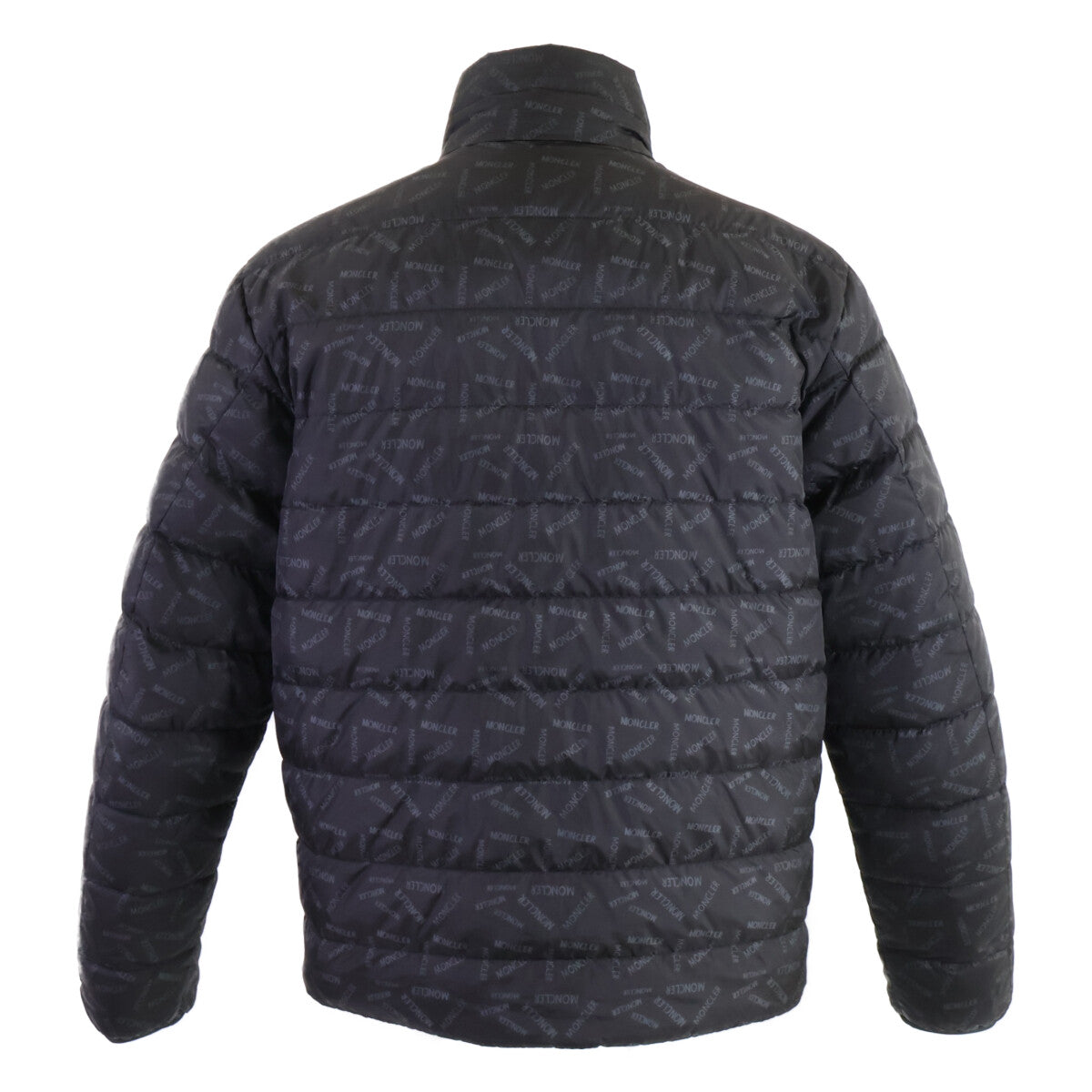 MONCLER Pouctal Reversible Logo Down Jacket Black Size 2