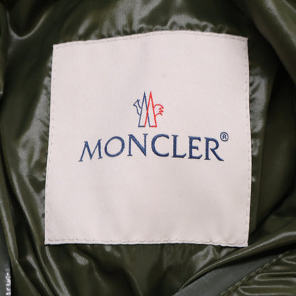 MONCLER Pouctal Reversible Logo Down Jacket Black Size 2