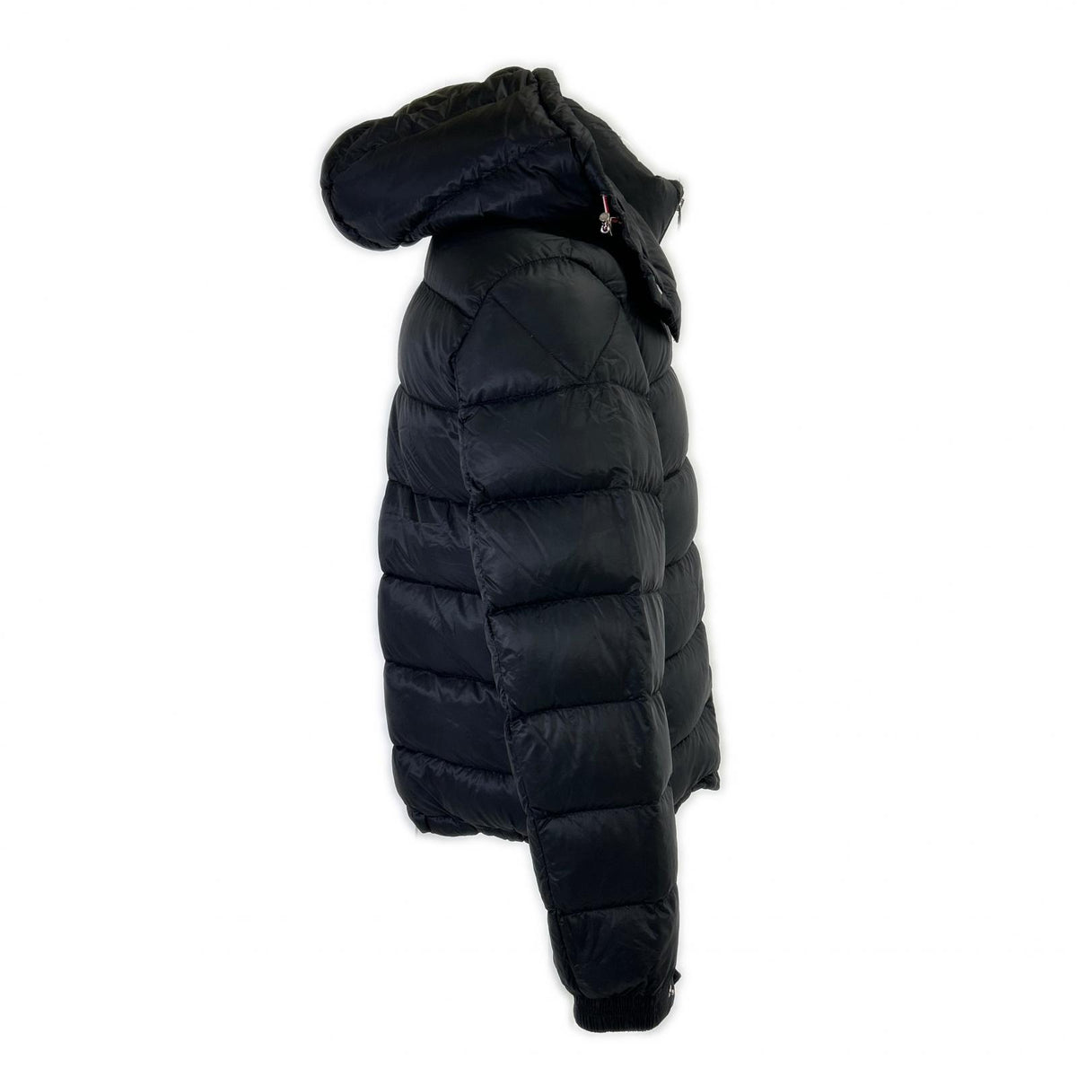 MONCLER BRAMANT Double Logo Patch Hooded Down Jacket Size 1