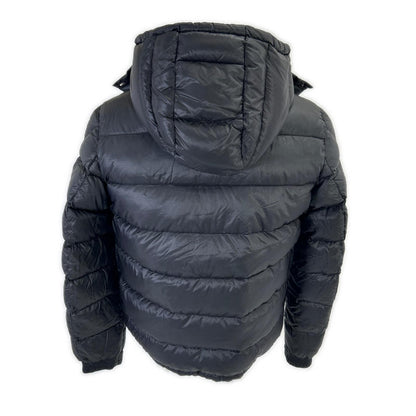 MONCLER BRAMANT Double Logo Patch Hooded Down Jacket Size 1