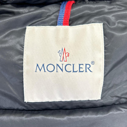 MONCLER BRAMANT Double Logo Patch Hooded Down Jacket Size 1