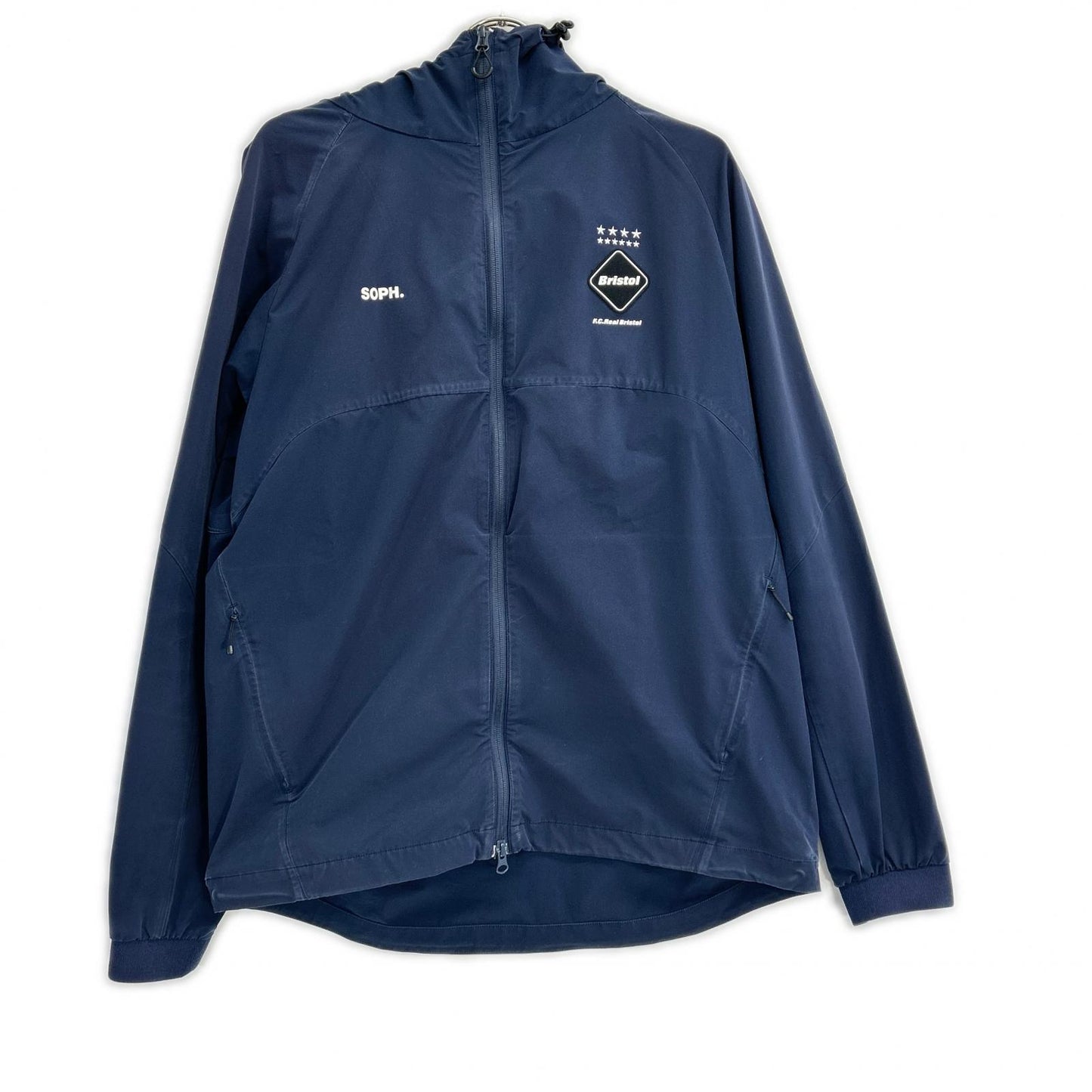 F.C.Real Bristol FCRB-212041 Navy Back Track Jacket Size XL