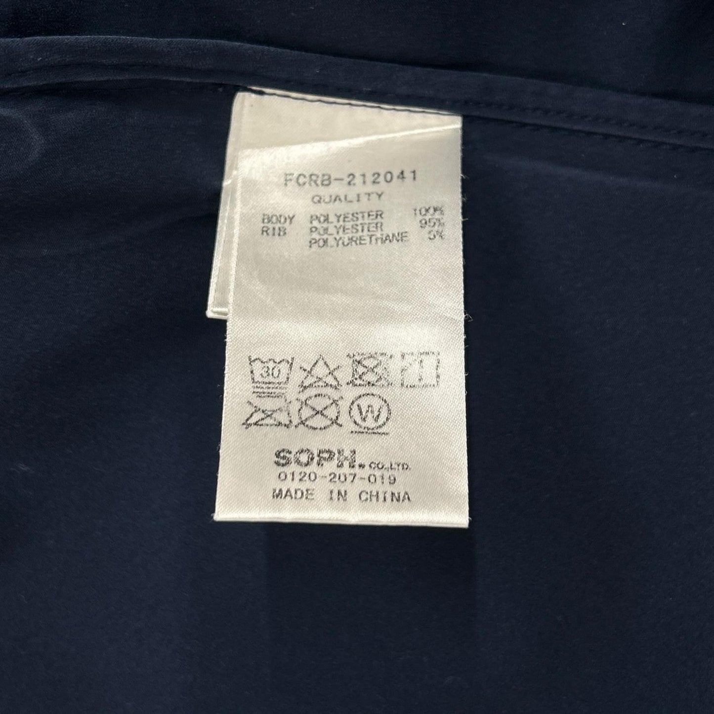 F.C.Real Bristol FCRB-212041 Navy Back Track Jacket Size XL
