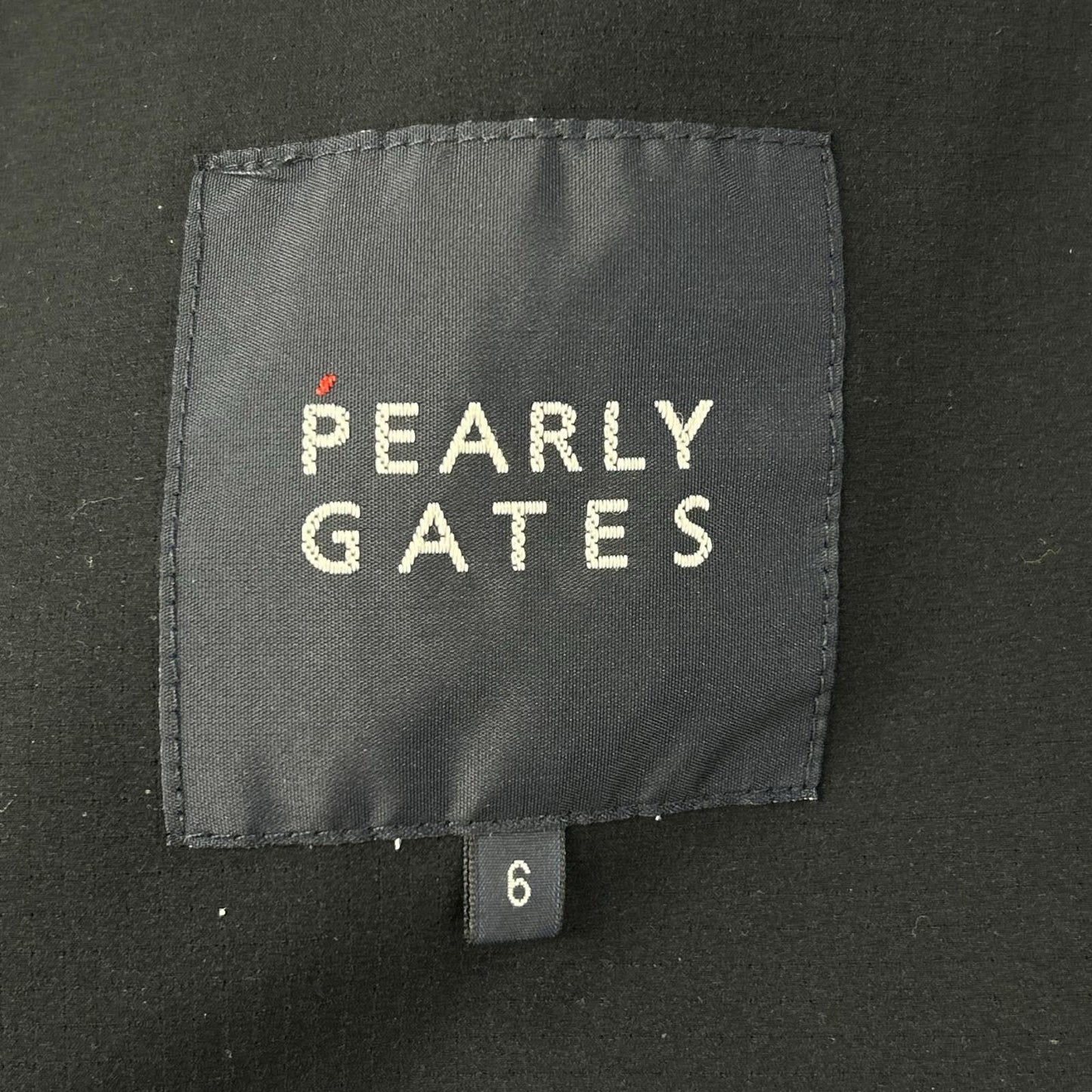 PEARLY GATES Houndstooth Hooded Jacket Black/White Size 6
