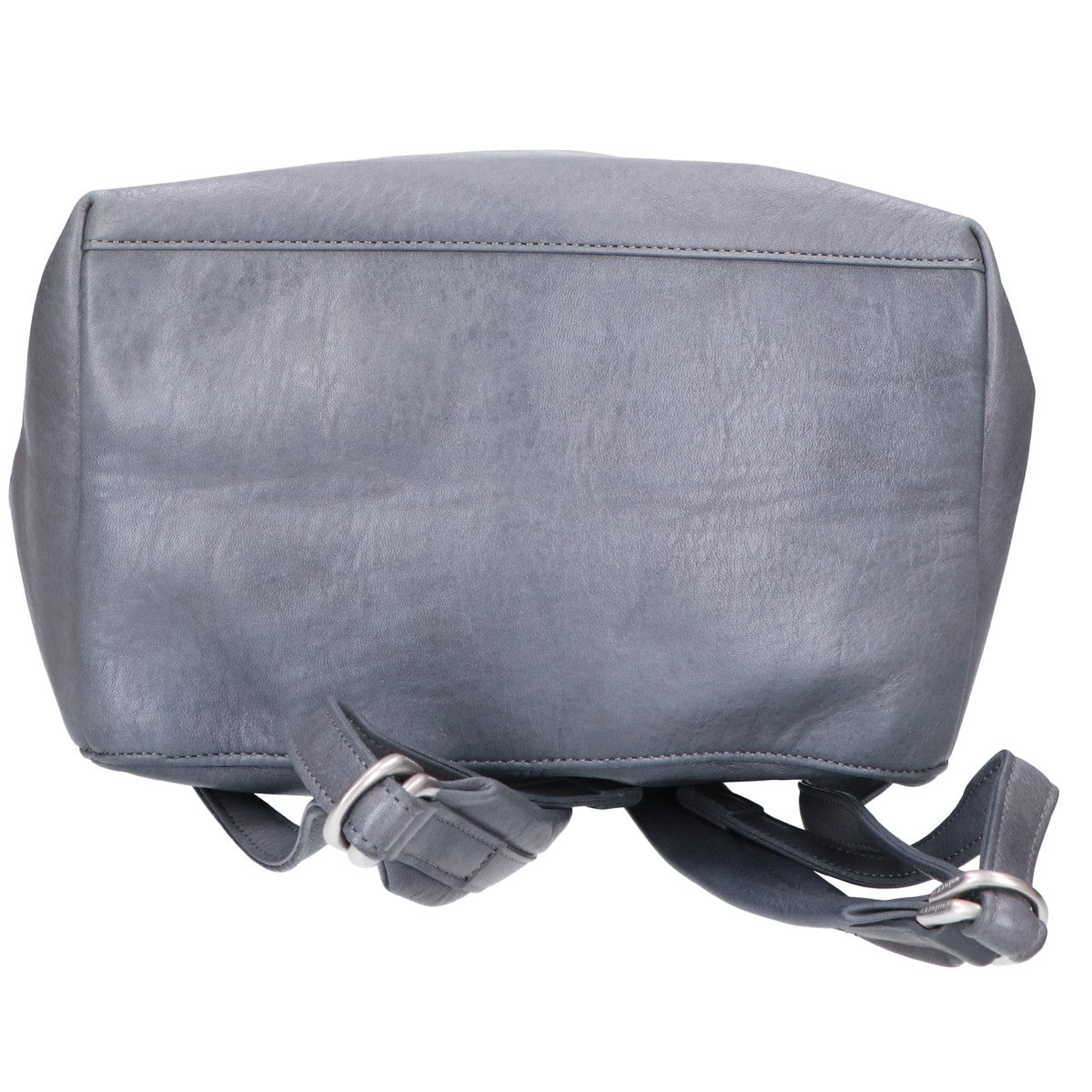 aniary Antique Leather Backpack Gray Size ONE SIZE