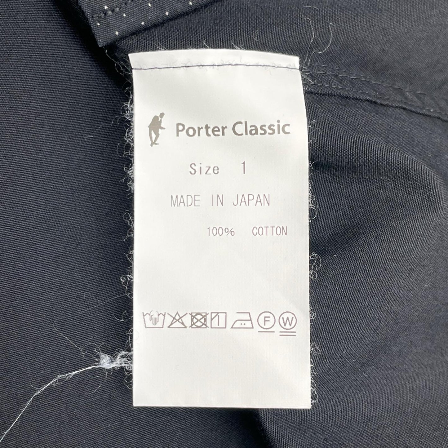 Porter Classic New Artist Small Dot Long Sleeve Shirt Size 1