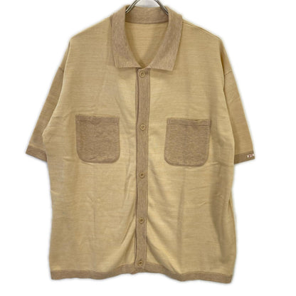 Porter Classic Summer Silk Holiday Shirt Beige Size 2