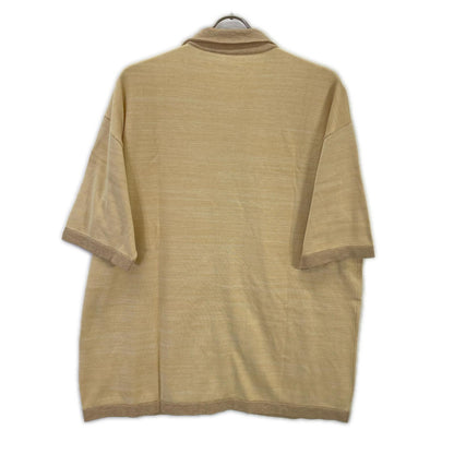 Porter Classic Summer Silk Holiday Shirt Beige Size 2