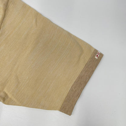 Porter Classic Summer Silk Holiday Shirt Beige Size 2