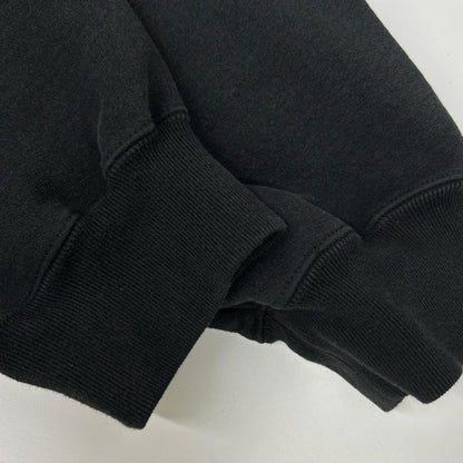 Supreme 26SS Small Box Zip Up Hooded Black Cotton Jacket Size L