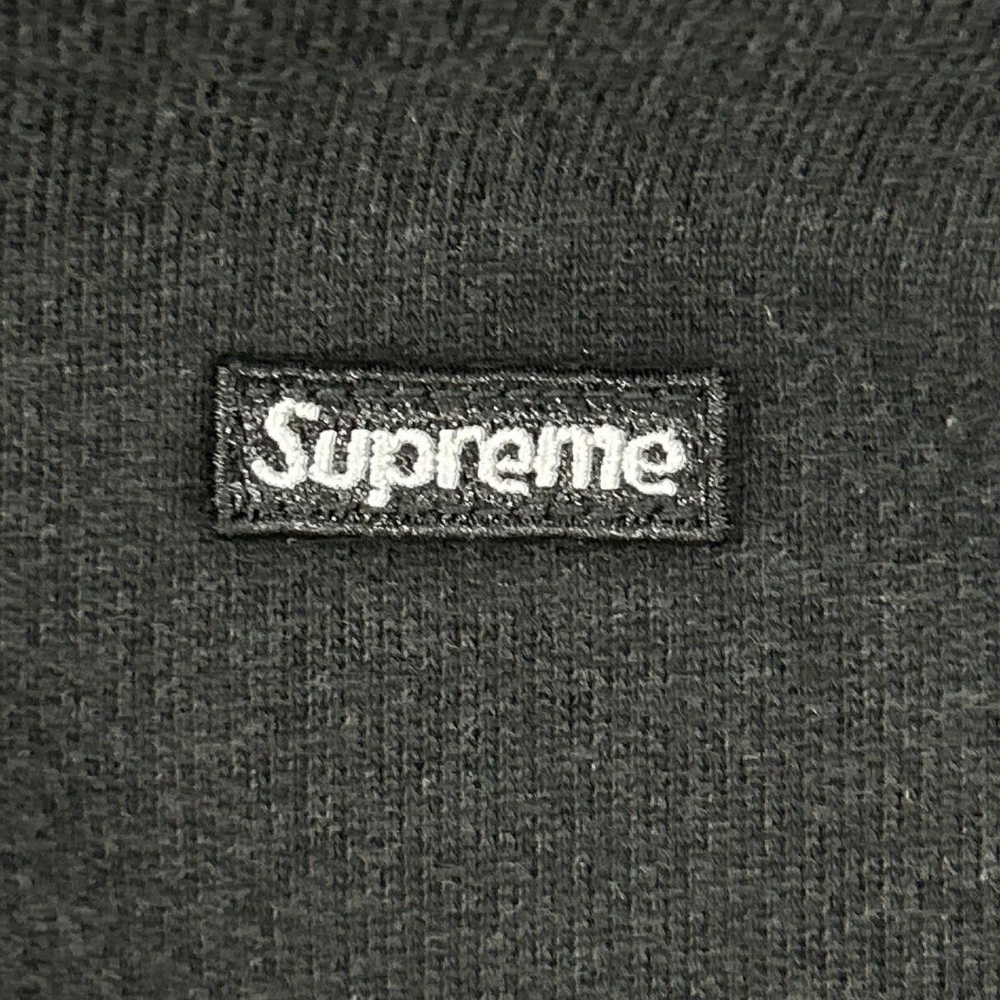 Supreme 26SS Small Box Zip Up Hooded Black Cotton Jacket Size L
