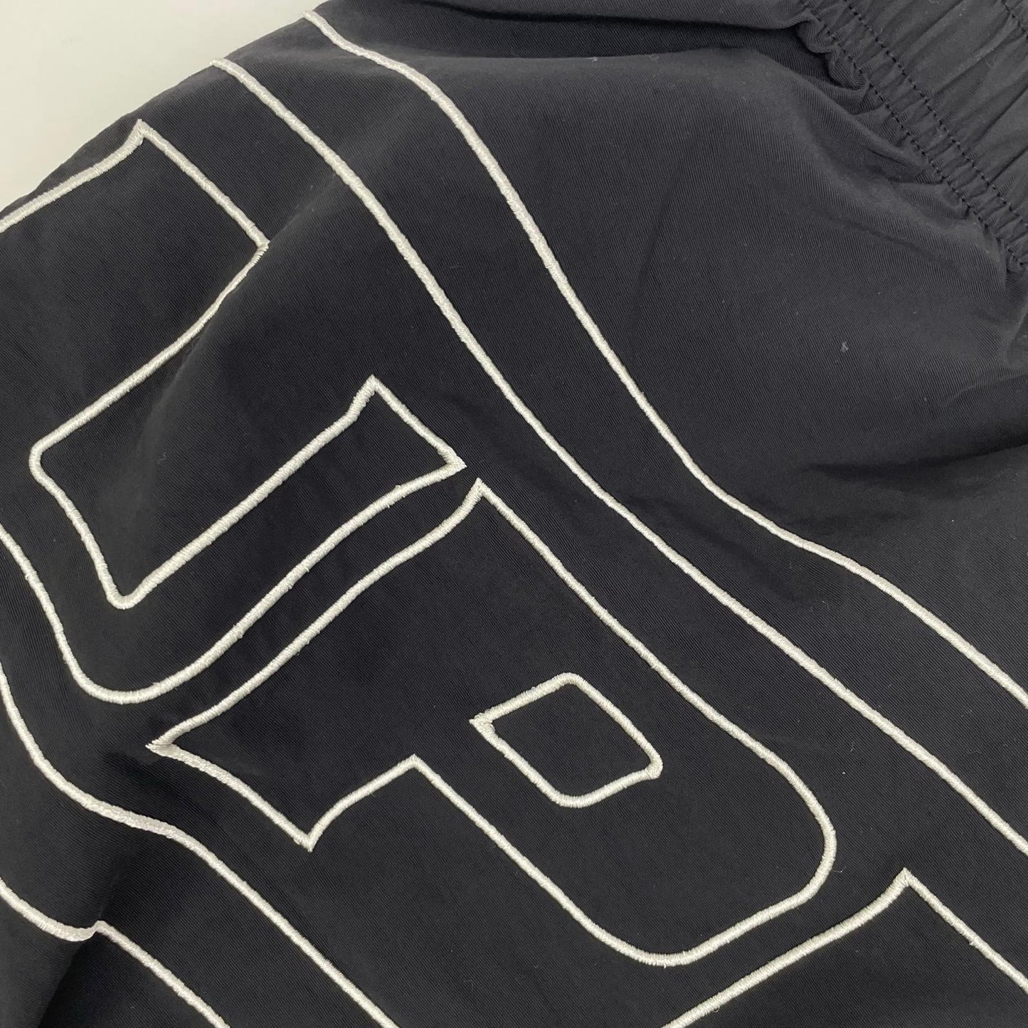 Supreme 25SS Big Logo Nylon Shorts Black Size L