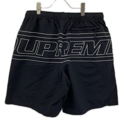 Supreme 25SS Big Logo Nylon Shorts Black Size L