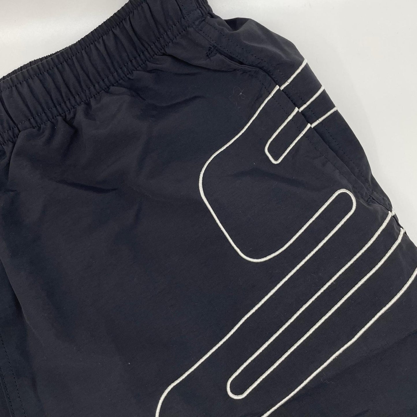 Supreme 25SS Big Logo Nylon Shorts Black Size L