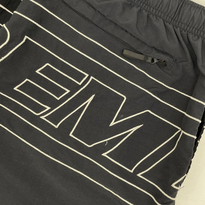 Supreme 25SS Big Logo Nylon Shorts Black Size L