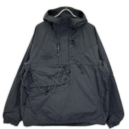 NIKE x Off-White Anorak Jacket Black Nylon Size M