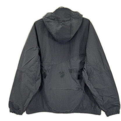 NIKE x Off-White Anorak Jacket Black Nylon Size M