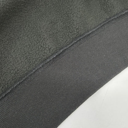 Stussy 25SS Raglan Relaxed Zip Hoodie Charcoal Cotton Jacket Size L