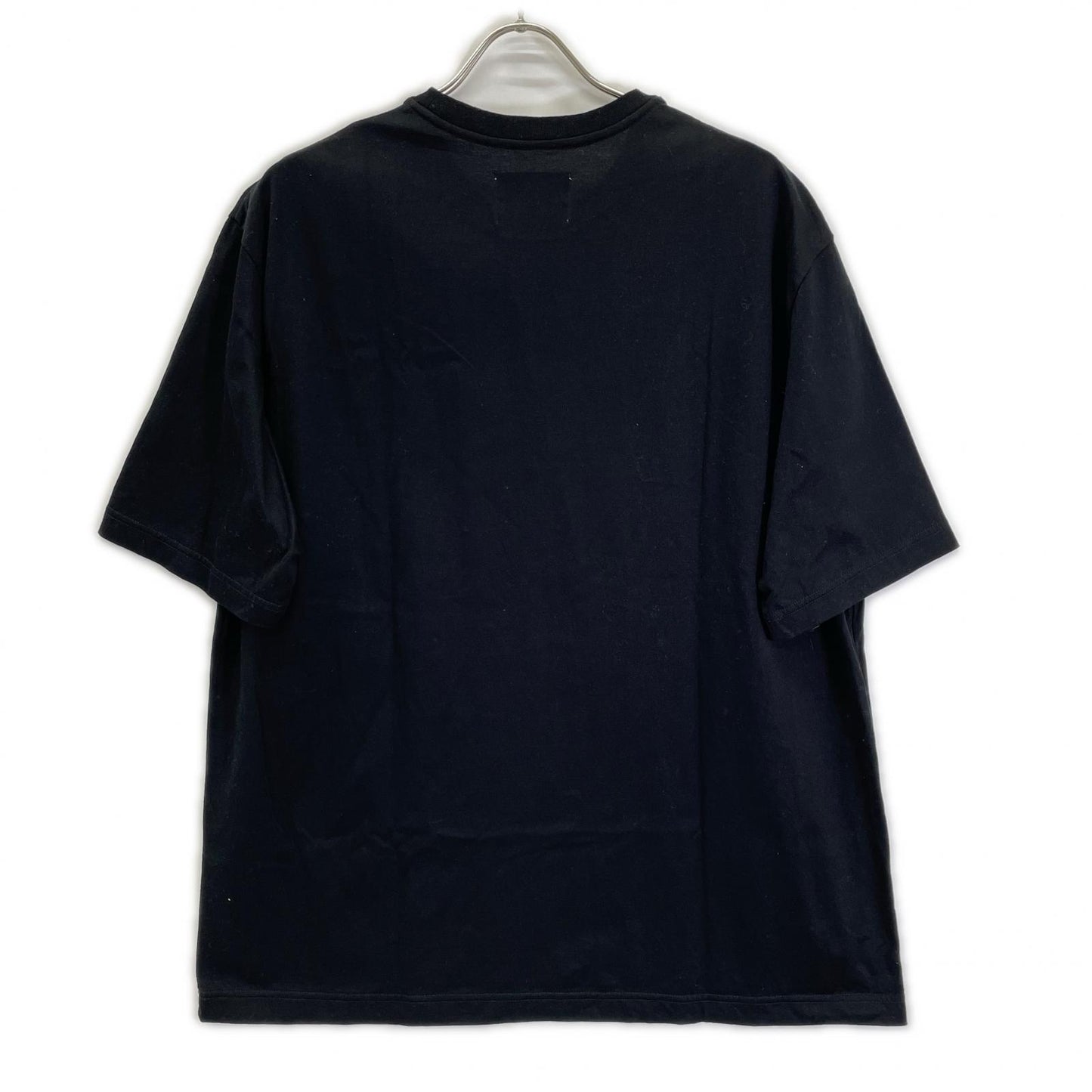 hatra Ghost in the Shell Logo Print Black Cotton T-Shirt Size 3