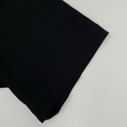 hatra Ghost in the Shell Logo Print Black Cotton T-Shirt Size 3