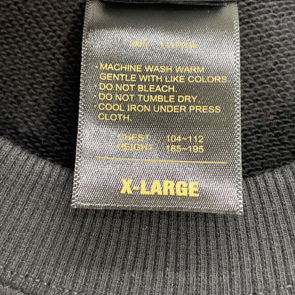 A24 x PARCO Marty Supreme Logo Black Cotton Sweatshirt Size XL