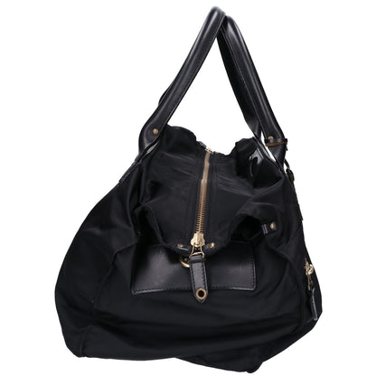 Felisi P4/6 2-Way Nylon Leather Bag Black Size ONE SIZE