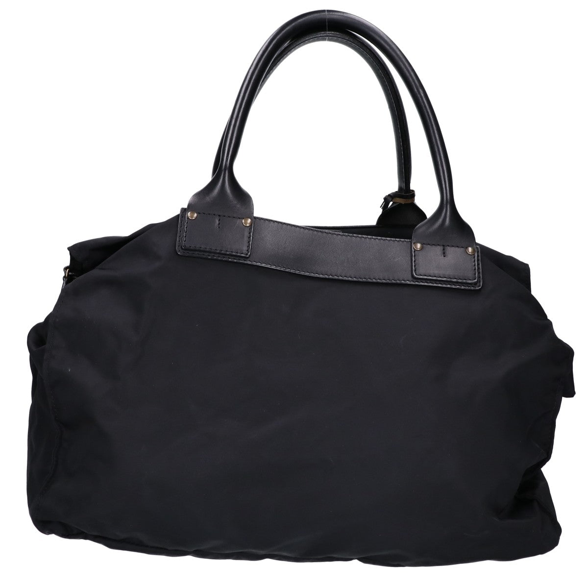 Felisi P4/6 2-Way Nylon Leather Bag Black Size ONE SIZE