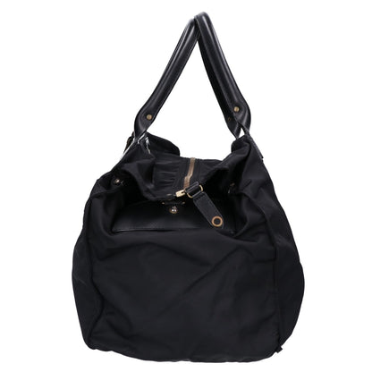 Felisi P4/6 2-Way Nylon Leather Bag Black Size ONE SIZE