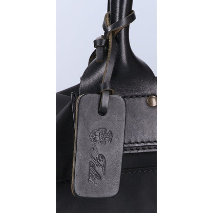 Felisi P4/6 2-Way Nylon Leather Bag Black Size ONE SIZE